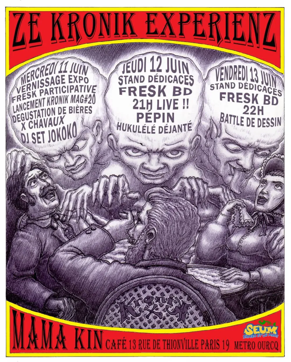 Affiche événement Ze Kronik Experienz